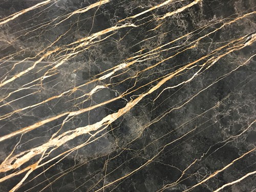 Black and Gold Marble